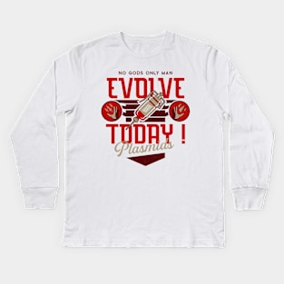 Evolve Today! Kids Long Sleeve T-Shirt